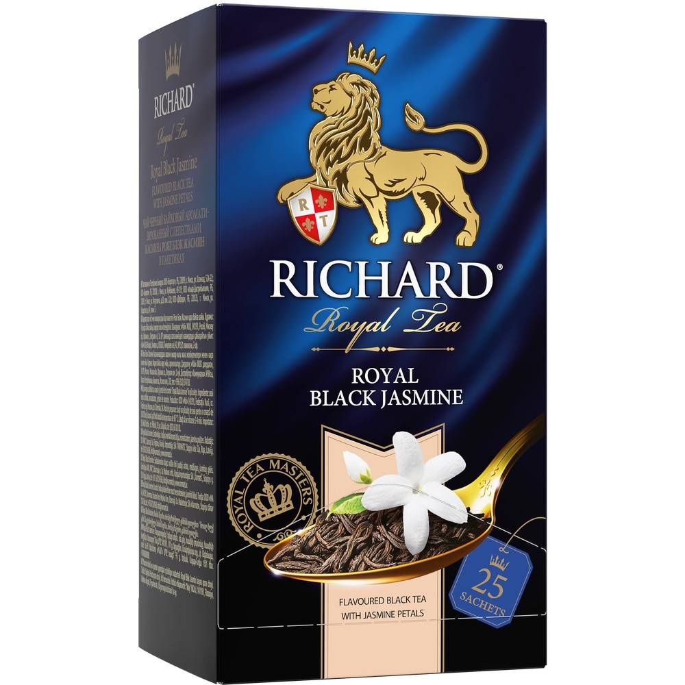 Подробное описание ассортимента королевского чая Ричард (Richard)