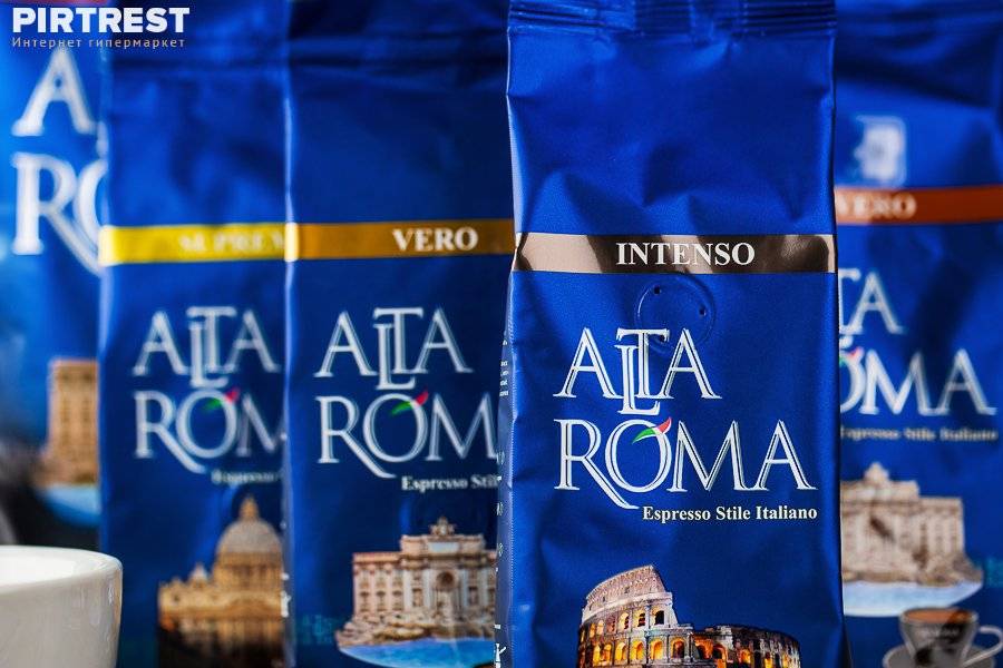 Roma бренд. Alta ROMA intenso 1 кг. Alta ROMA кофе. Alta ROMA логотип.