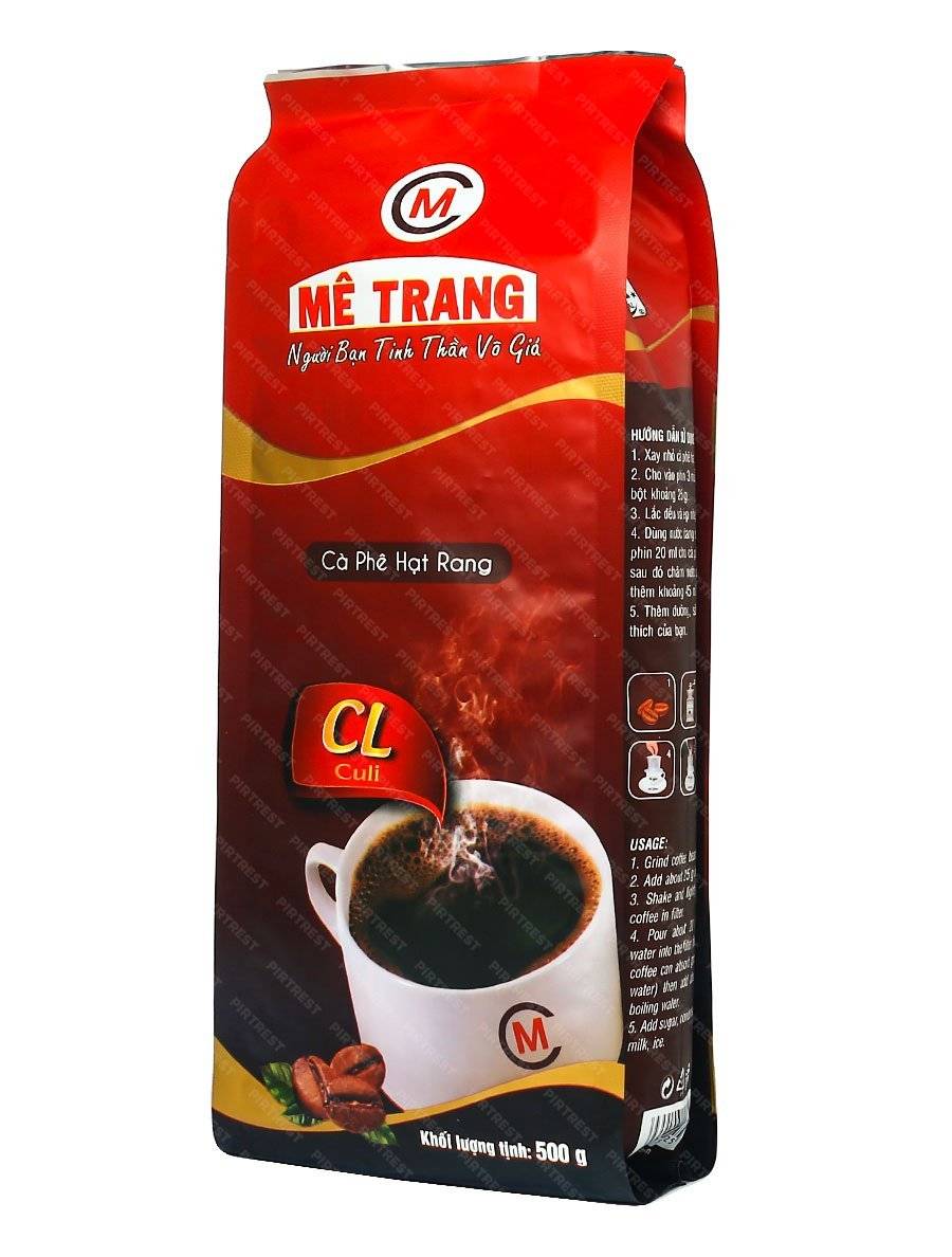 Вьетнамский кофе в зернах: далат, тай нгуен, trung nguyen от эксперта