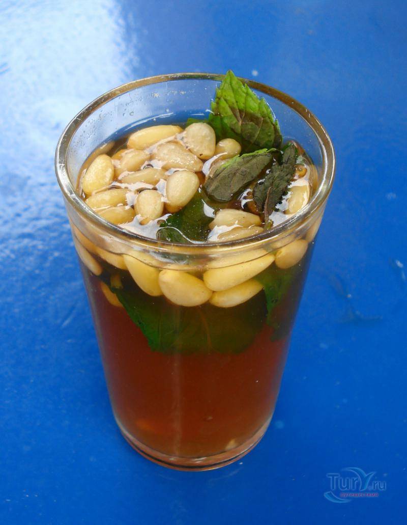 Рецепты чая по-тунисски с кедровыми орехами