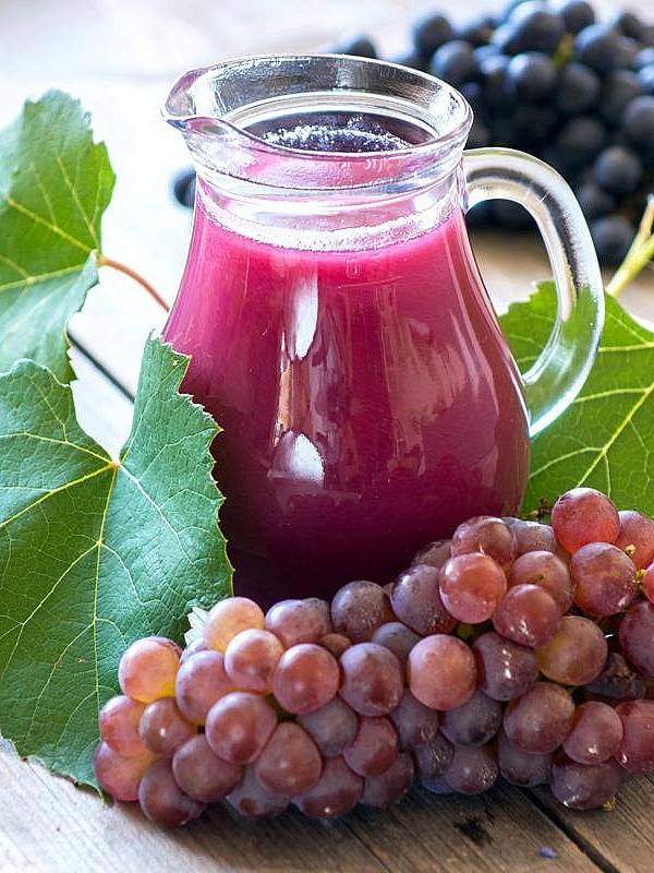 Как приготовить виноградный чай с листьями или ягодами