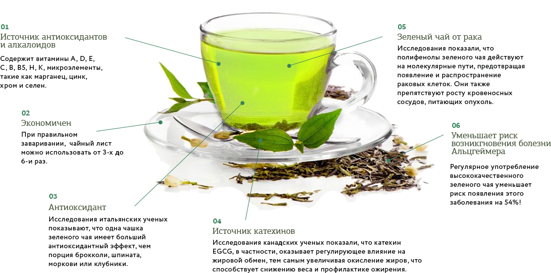 Зеленый чай для кожи лица: показания к применению и рекомендации