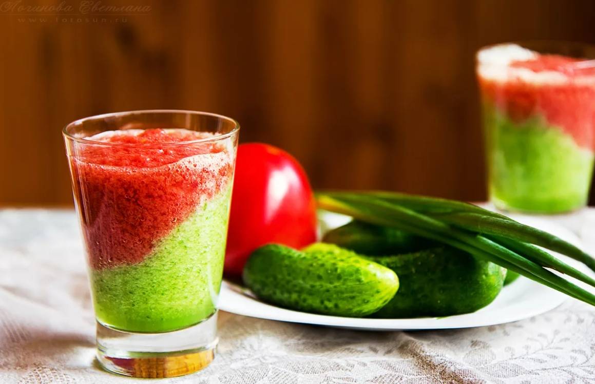Свежевыжатые соки из фруктов и овощей для похудения