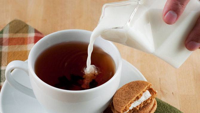 Польза и вред чая с молоком