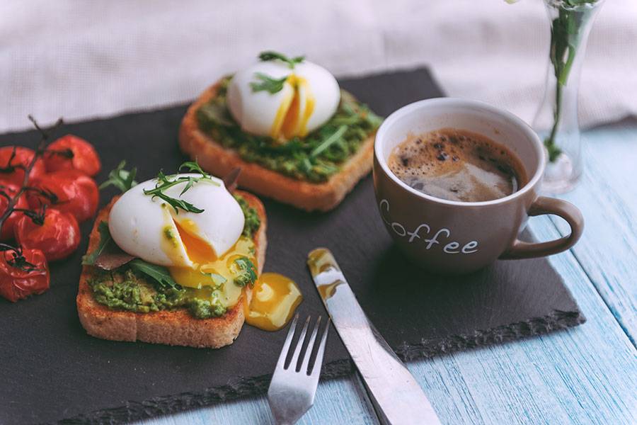 Кофе и яйцо – неожиданный тандем с нежным вкусом