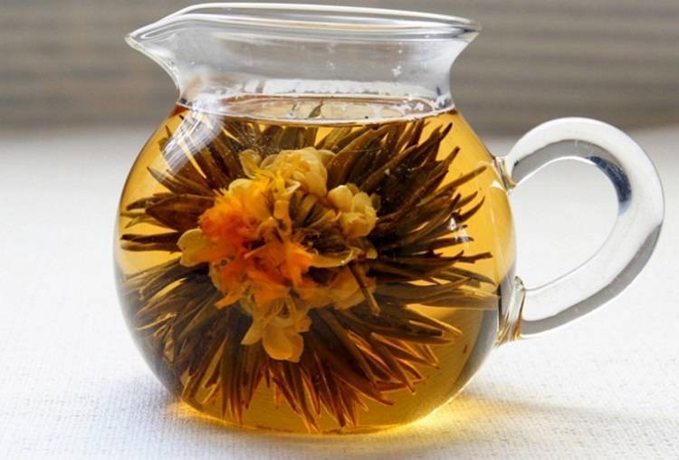 Описание чая распускающийся цветок счастья - чайгик