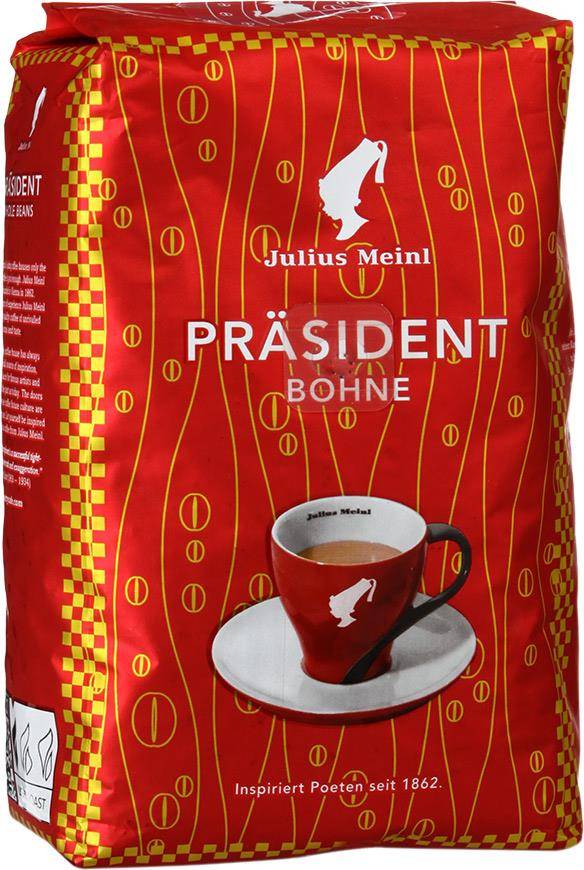Кофе в зернах julius meinl prasident классическая коллекция 1кг