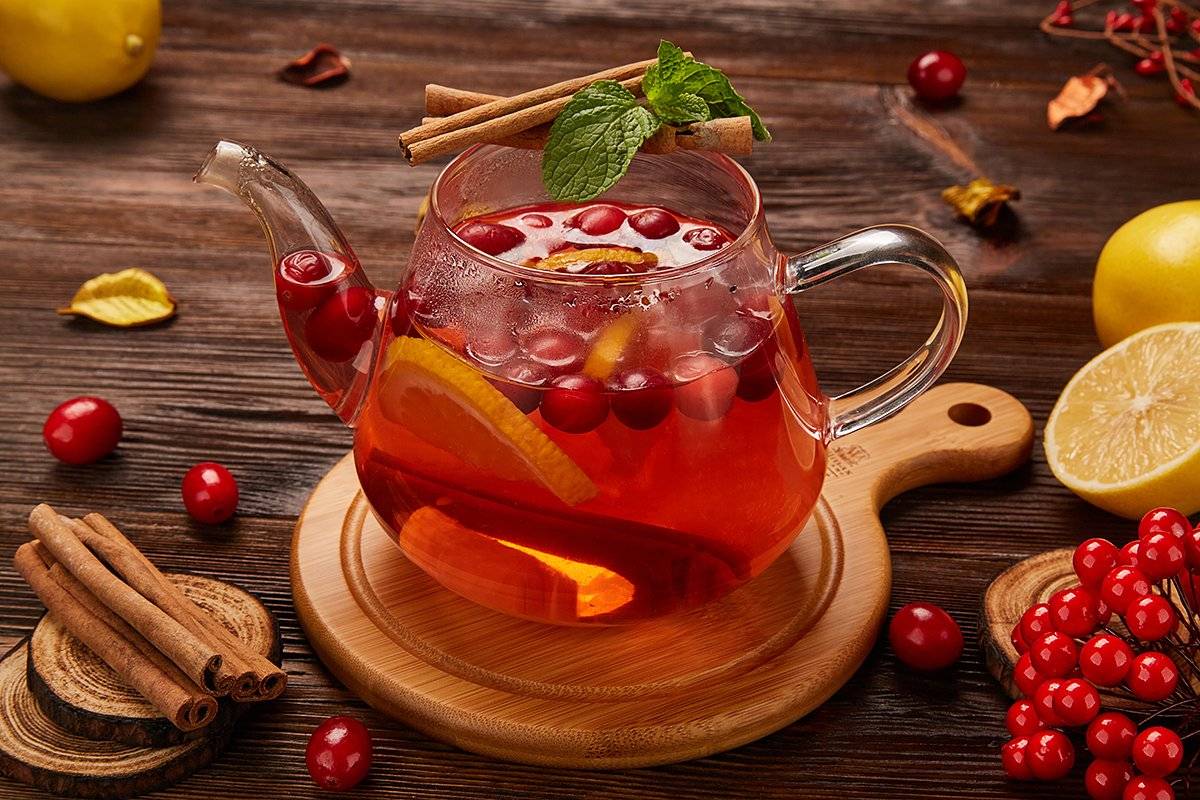 Чай с клюквой – полезные свойства и противопоказания | zdavnews.ru