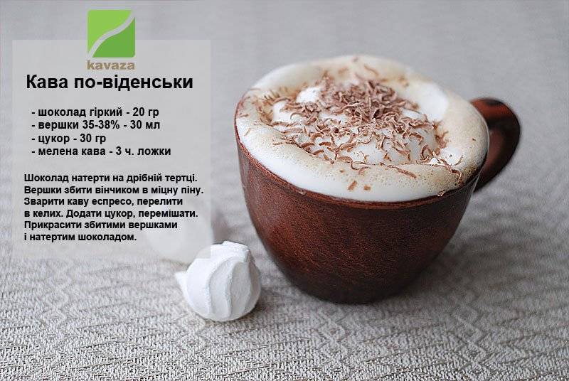 Особенности приготовления кофе по-венски