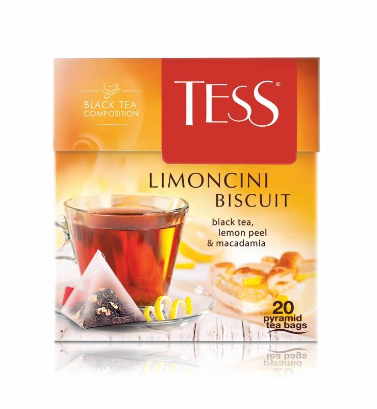 Чай "tess" - богатый ассортимент насыщенных вкусов