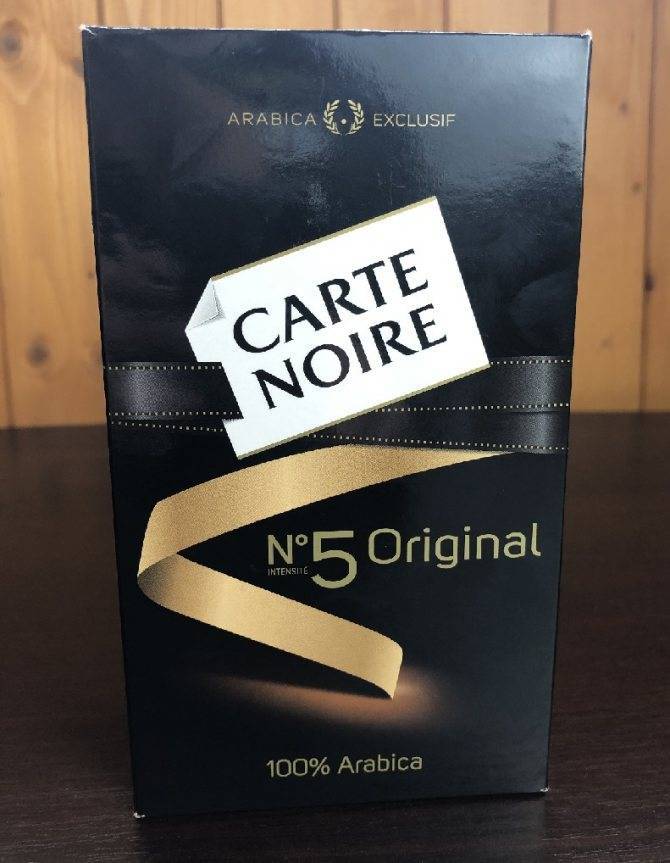Характеристика кофе carte noire