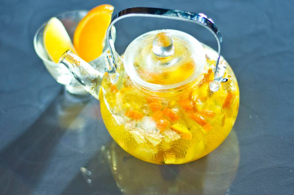 Чай с апельсином — искусство приготовления