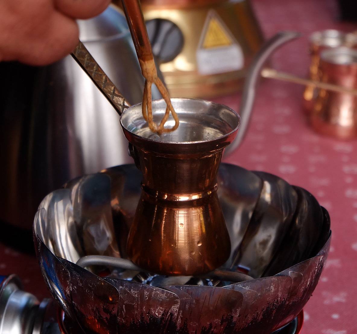 Как варить натуральный кофе в турке пошагово с фото