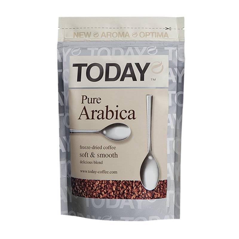 Кофе today pure arabica: отзывы о бренде тудей арабика, ассортимент