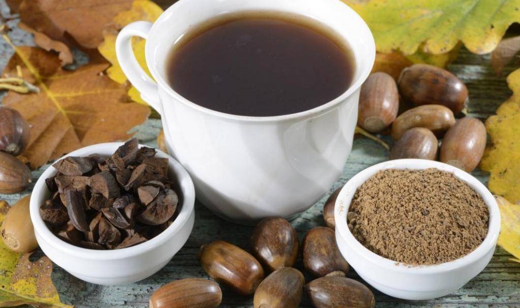 Кофе из желудей - что такое, на что похож, польза и вред, рецепты, калорийность