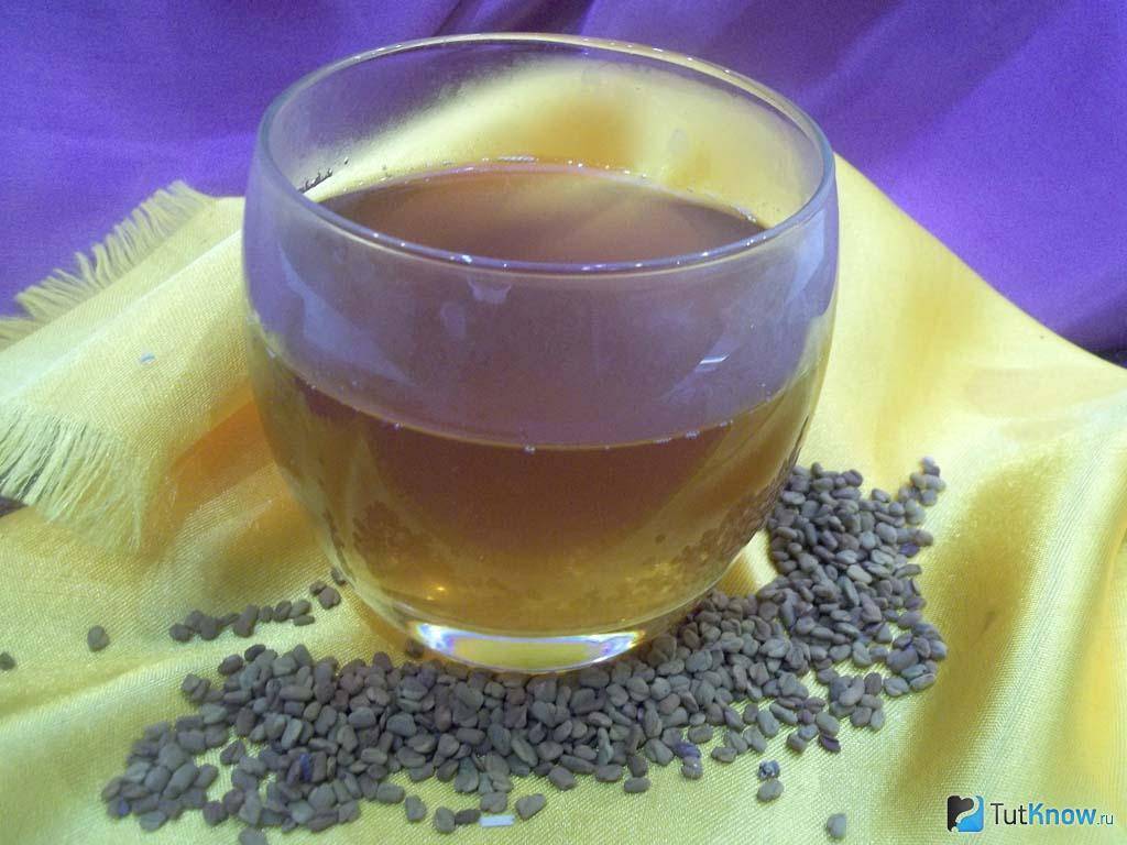 Желтый чай хельба (чай с пажитником) полезные свойства