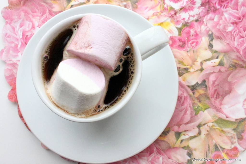 Какао с маршмеллоу (17 фото): рецепт с зефиром и калорийность напитка, как правильно приготовить и пить