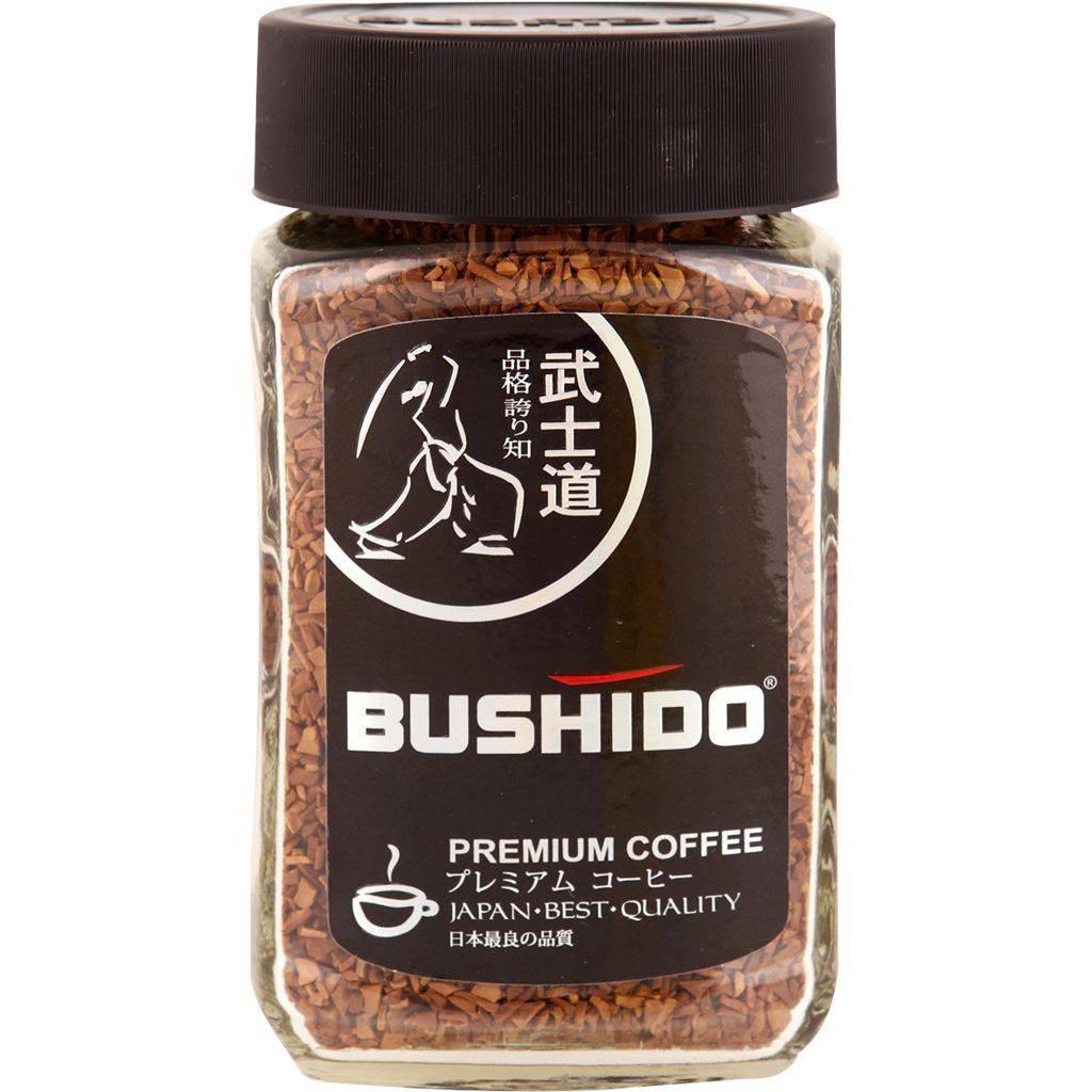 Широкий ассортимент кофе bushido и особенности напитка