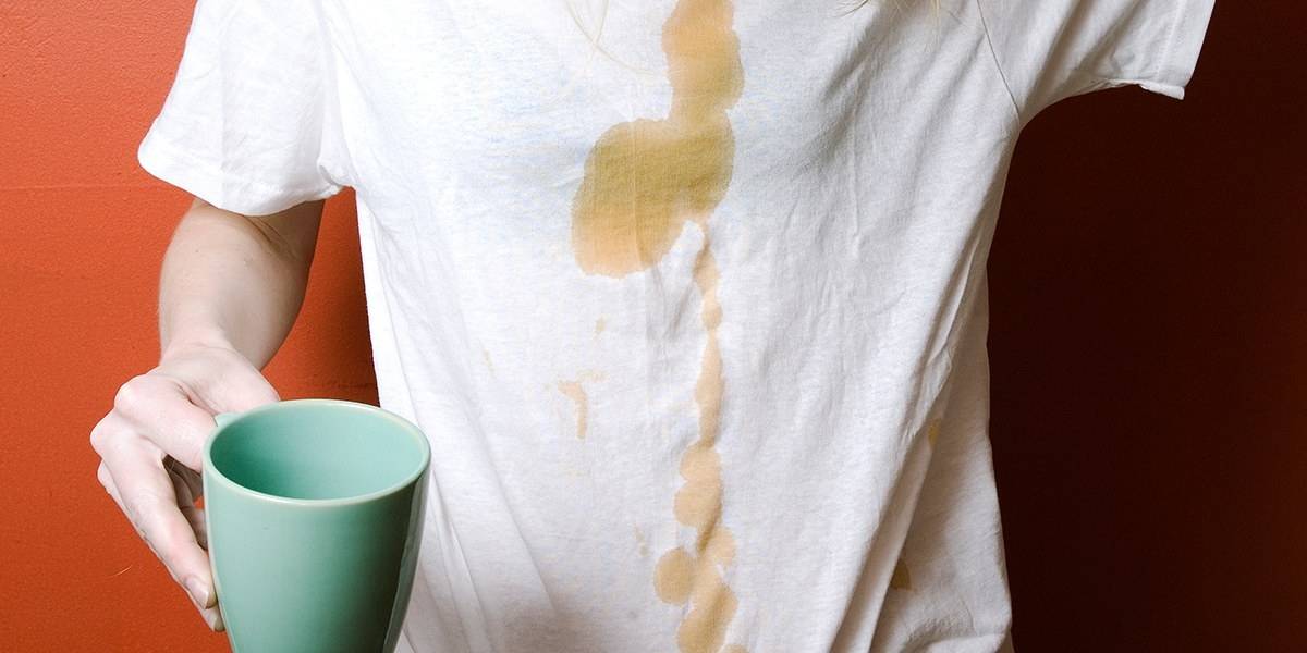 Эффективно выводим пятно от кофе с одежды