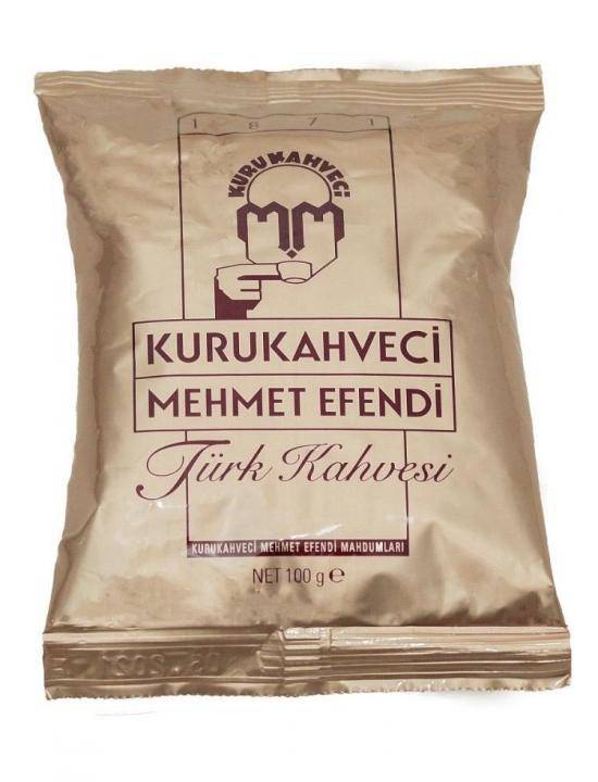 Кофе молотый турецкий kurukahveci mehmet efendi 500 г, цена 450 грн./упаковка, купить в харькове