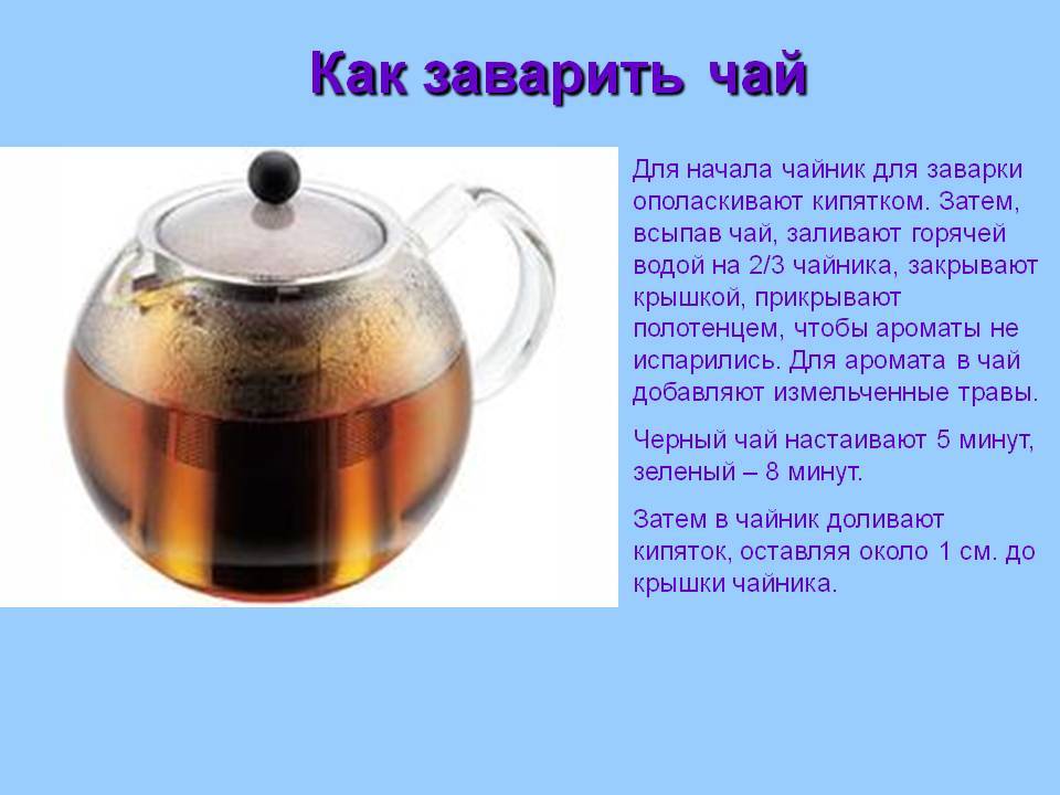 Как правильно заваривать чай и как его выбрать. читайте на 24health.by