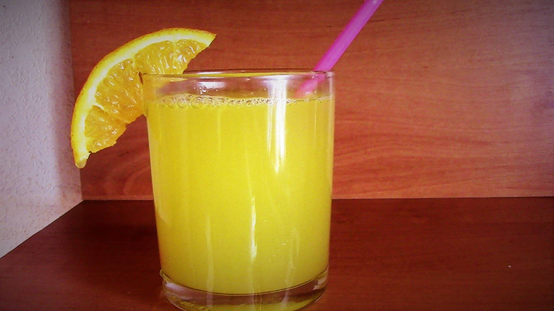 Лимонад из мороженых апельсинов