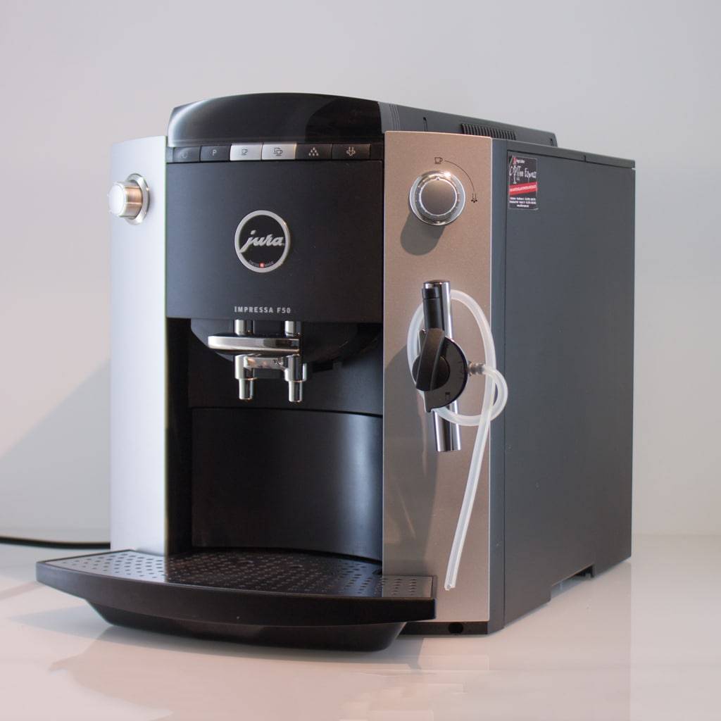 Преимущества и принцип работы кофемашины jura impressa f50