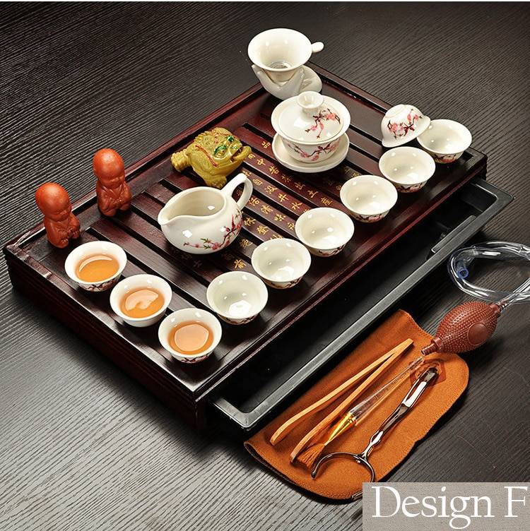 Набор для чайной церемонии, китайская посуда для заваривания чая