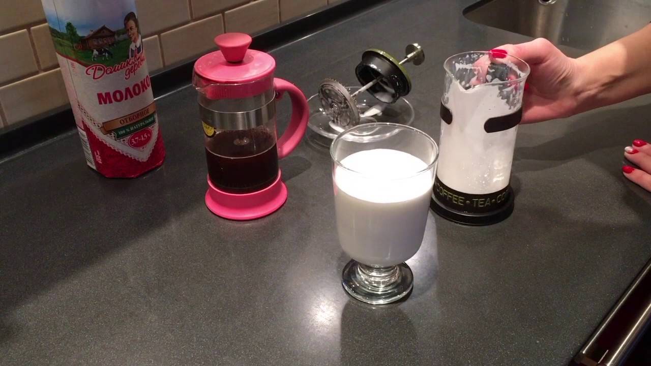 Как взбить молоко в пену для капучино без специальных средств