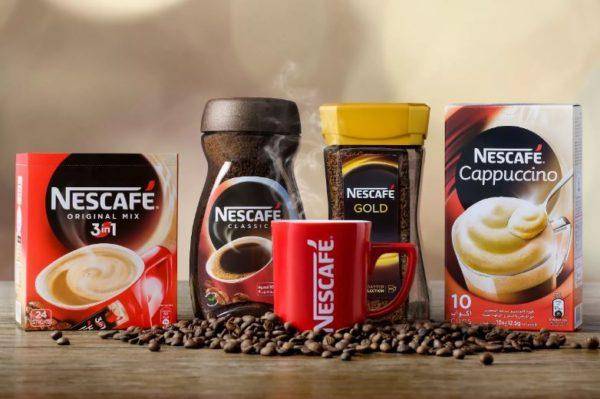 Особенности кофе Nescafe