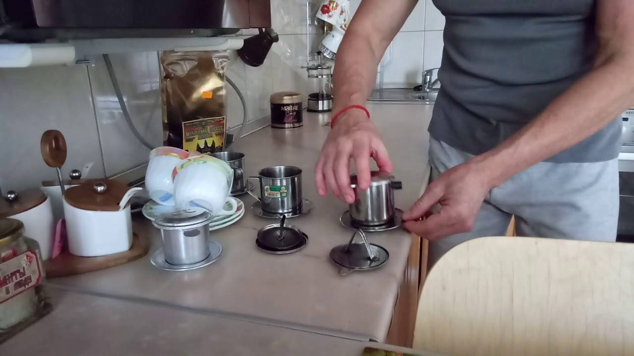 Как заваривать вьетнамское кофе