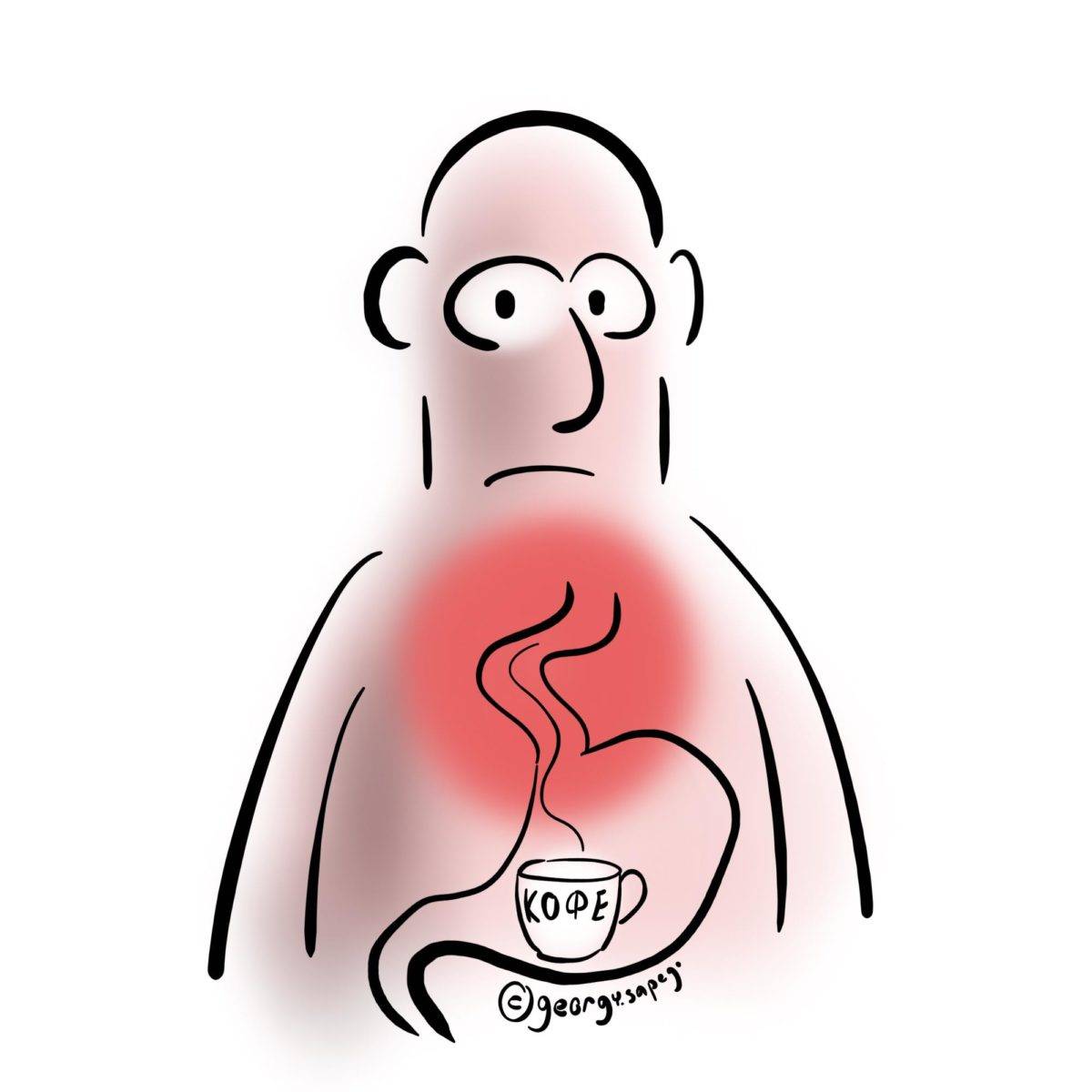 Изжога от кофе - почему появляется и какой кофе безопаснее
