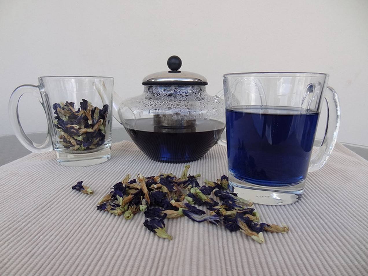 Синий чай анчан из таиланда