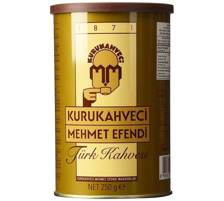 Турецкий кофе kurukahveci mehmet efendi (мехмет эфенди)