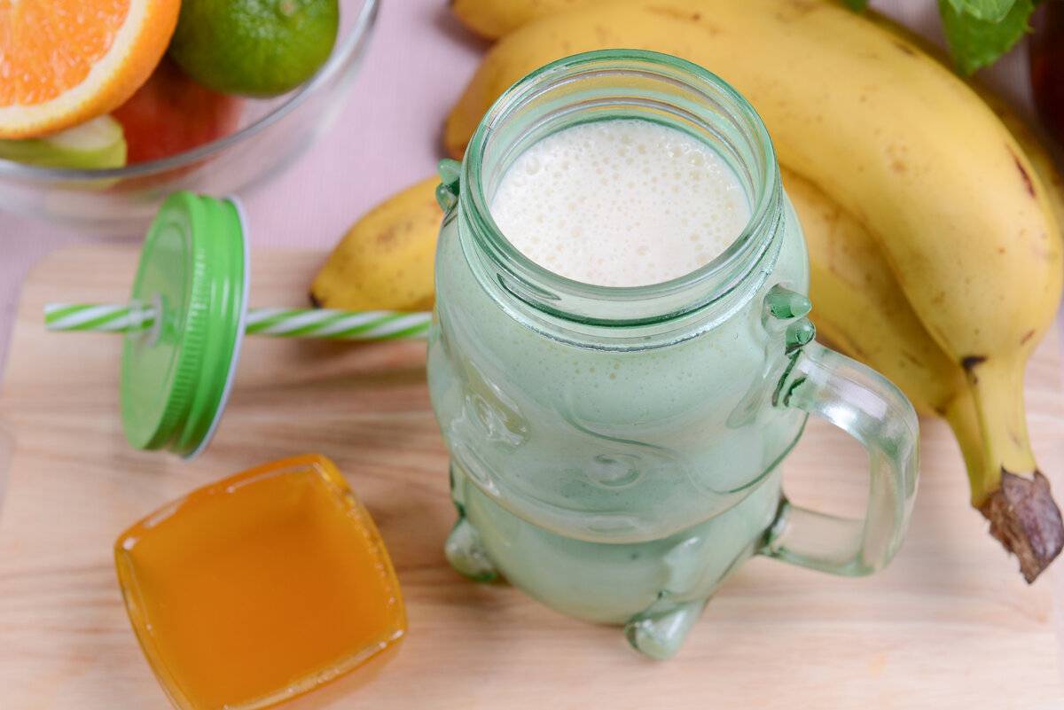 Вкусный банановый коктейль для тех, кто хочет похудеть