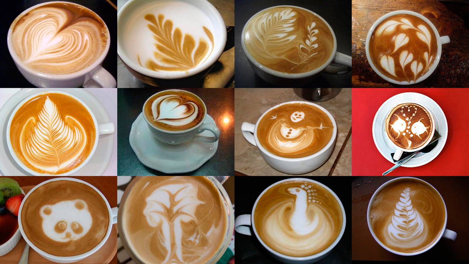 Латте-арт — искусство создания рисунков на кофе