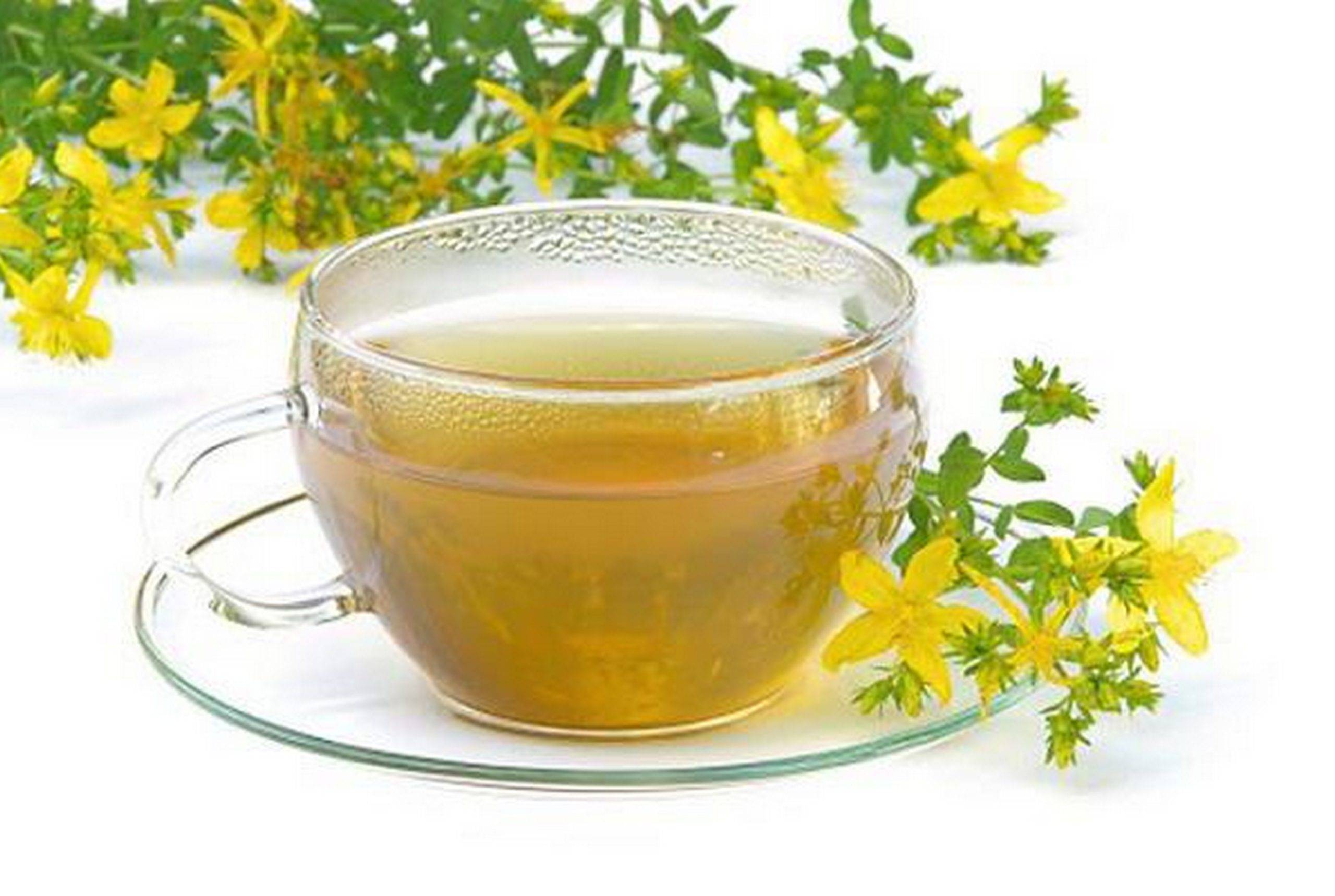 Польза влияния чая из травы зверобоя для мужчин, свойства и противопоказания
