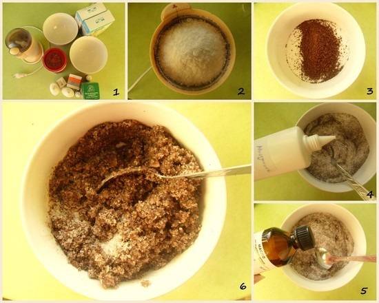 Скраб из кофейной гущи: польза, рецепты, применение для лица, тела, волос