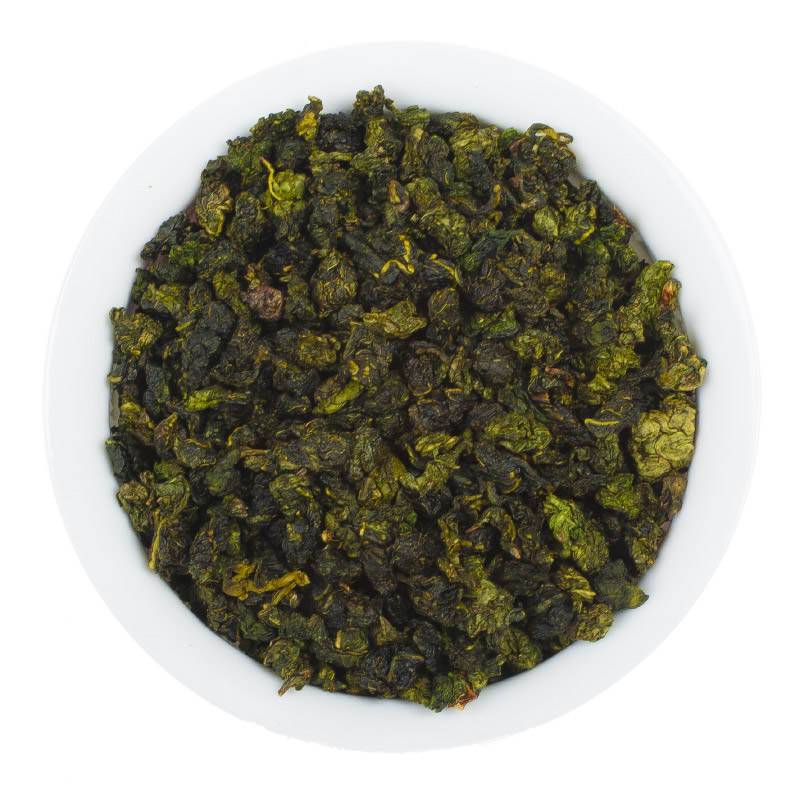 «молочный улун» (зеленый чай най сян цзинь сюань)