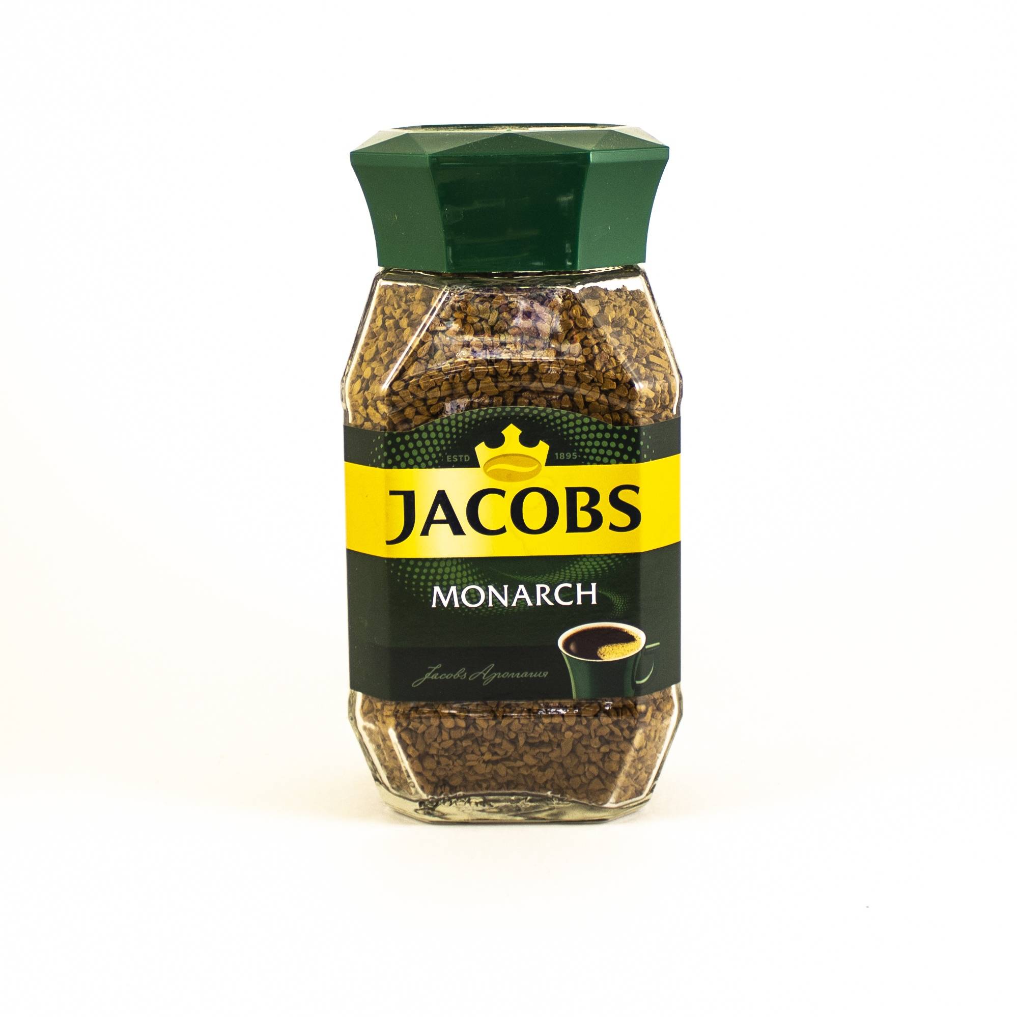 4 вида кофе якобс монарх:  в зернах, растворимый, милликано, кронинг | горячая чашка