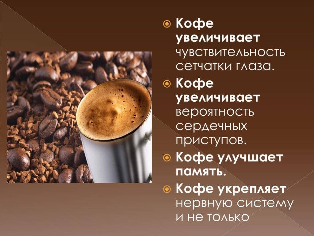 Вред кофе