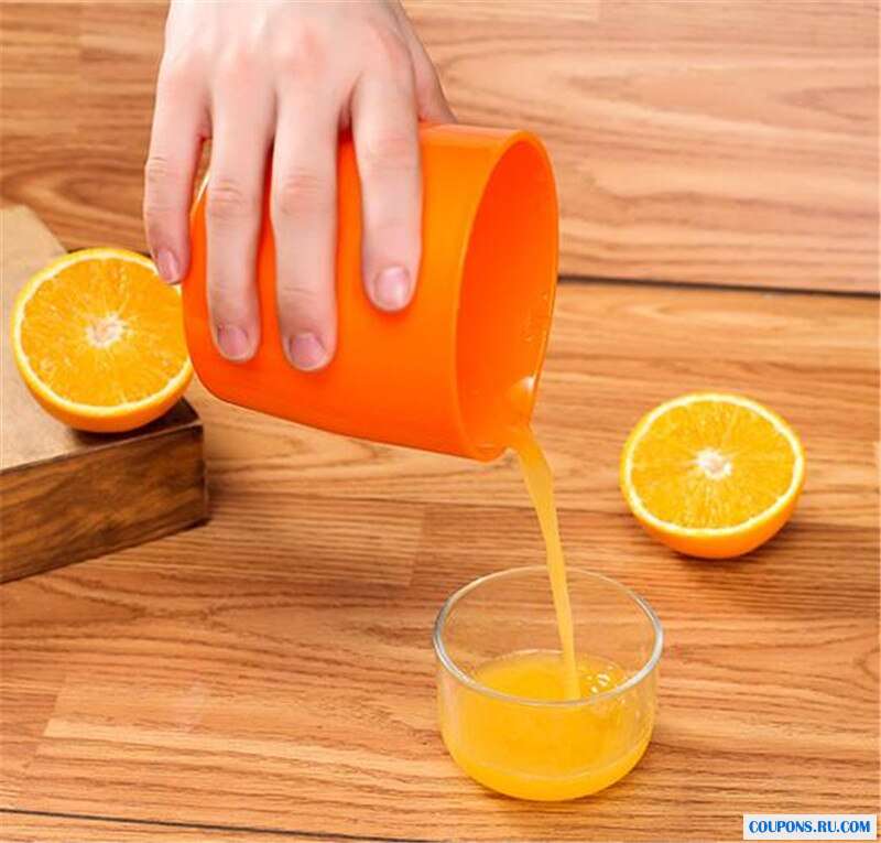 Как выжать сок из апельсина без соковыжималки