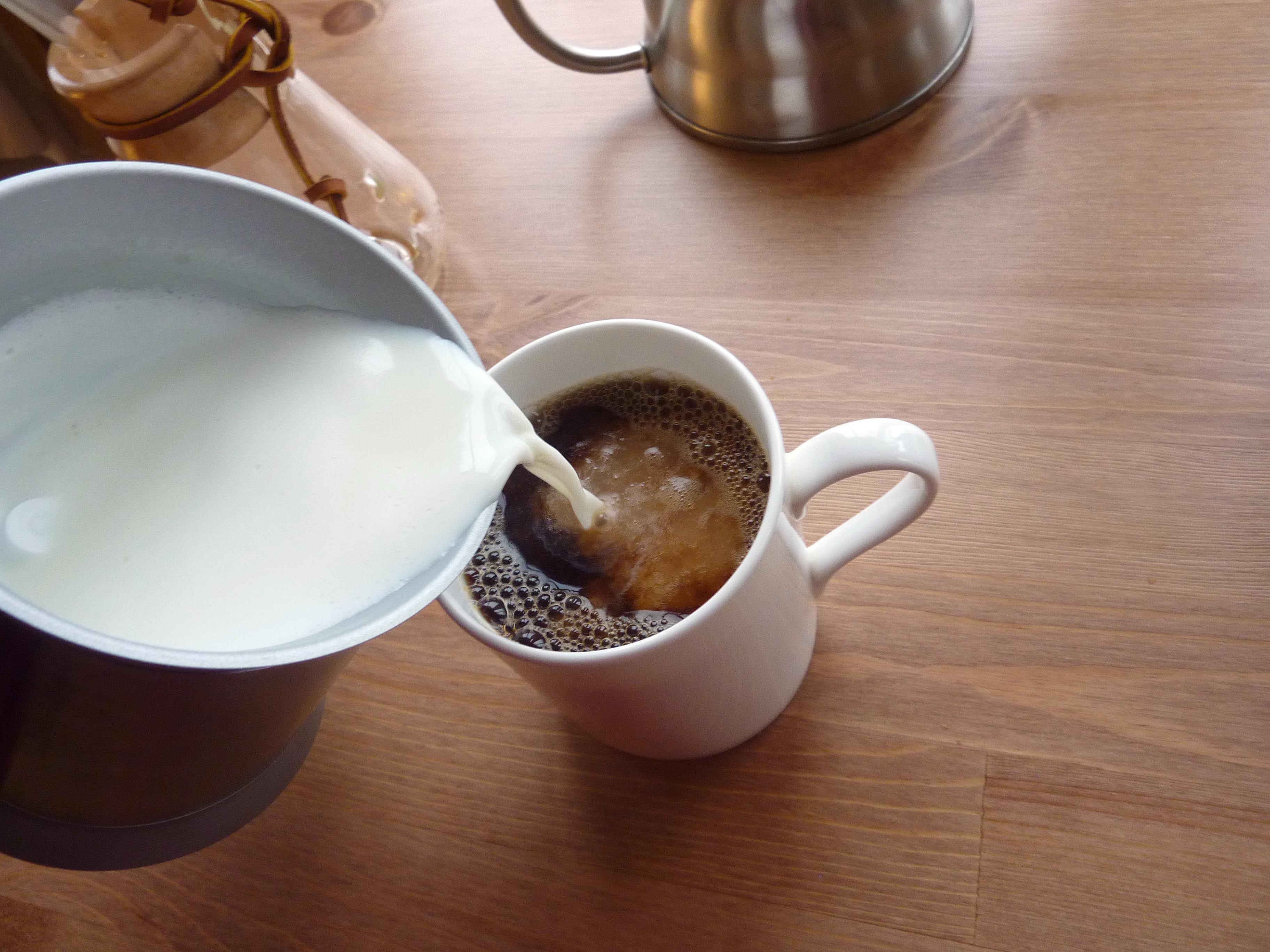 Кофе с молоком: вред или польза