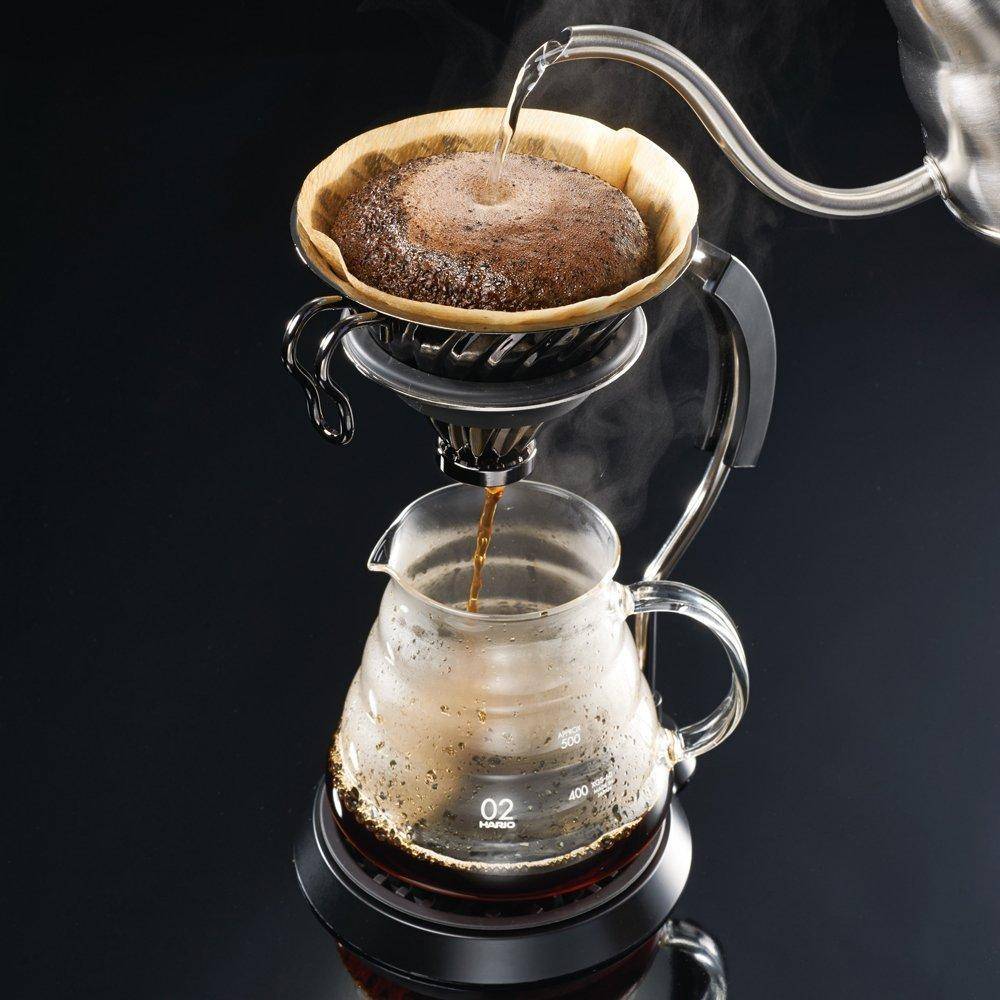 Пуровер, Харио — базовые шаги приготовления кофе с онлайн виджетом