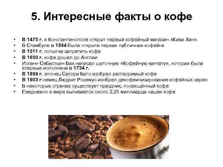История кофе - onapitkah.info