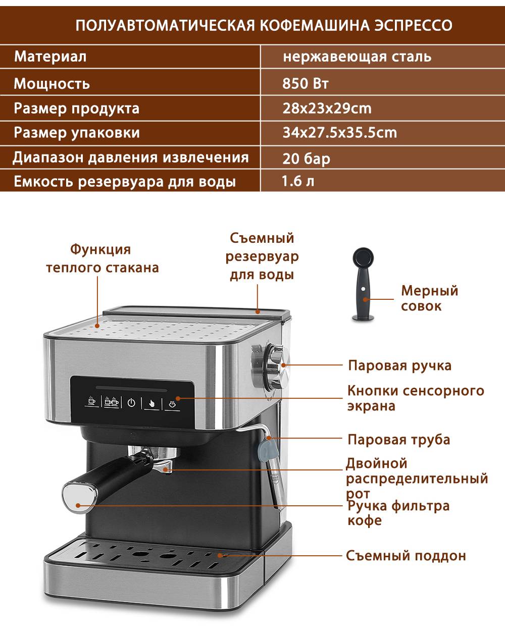 9 лучших рожковых кофеварок для дома: обзор характеристик