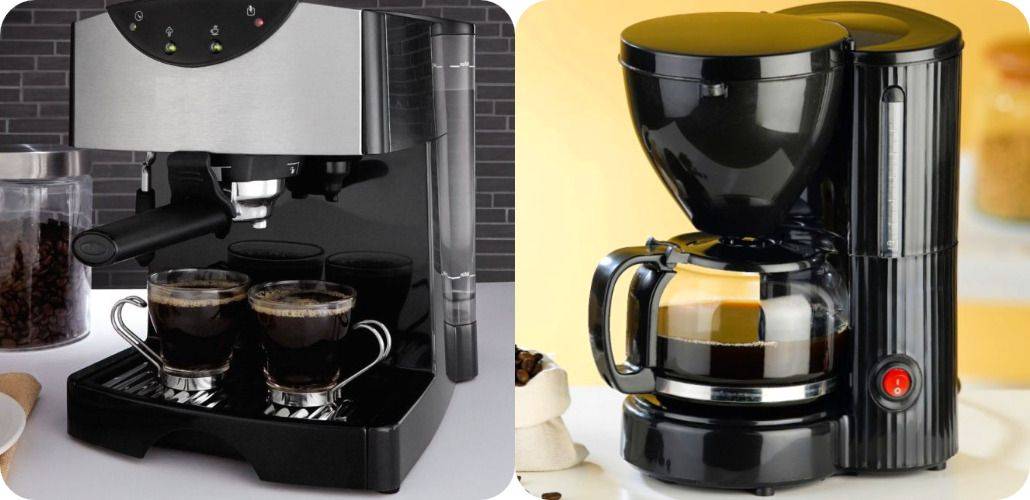 Чем отличается кофеварка от кофемашины - различия и основные характеристики
