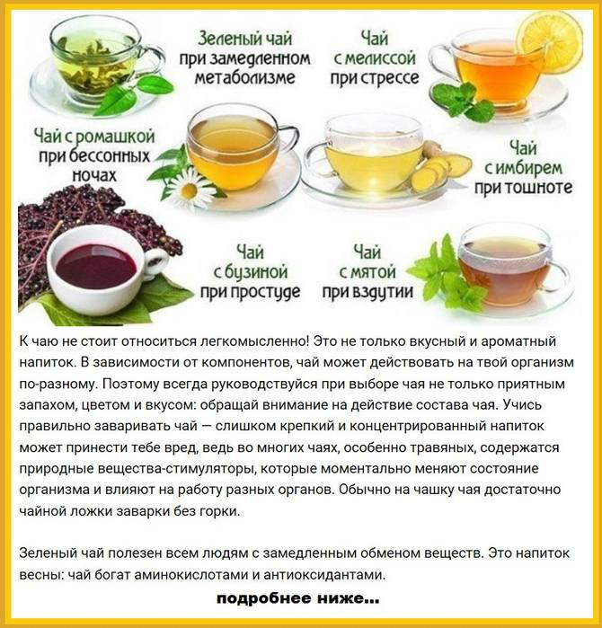 Можно ли пить зеленый чай на ночь? полезно ли употреблять с медом, какой лучше - черный или зеленый