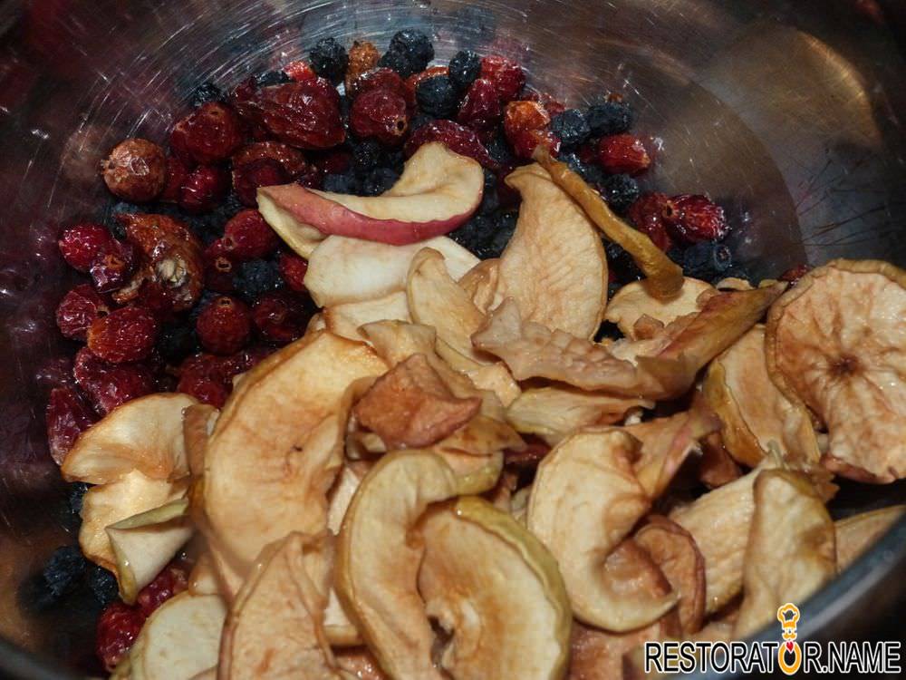 Компот из сушеных яблок - как приготовить в кастрюле или мультиварке по рецептам с фото