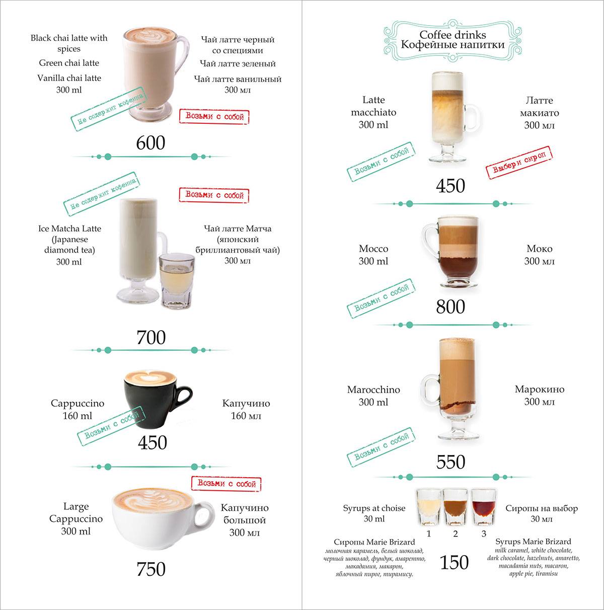 Рецепт кофе латте с молоком. калорийность, химический состав и пищевая ценность.